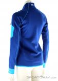 Ortovox MI Fleece Plus Womens Outdoor Jacket, , Blue, , Female, 0016-10525, 5637532109, , N1-11.jpg