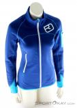 Ortovox MI Fleece Plus Womens Outdoor Jacket, , Blue, , Female, 0016-10525, 5637532109, , N2-02.jpg