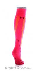 Ortovox Ski Plus Merino Womens Ski Socks, , Pink, , Female, 0016-10527, 5637532145, , N1-16.jpg