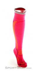 Ortovox Ski Plus Merino Socks Damen Skisocken, , Pink-Rosa, , Damen, 0016-10527, 5637532145, , N2-02.jpg