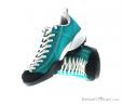 Scarpa Mojito Womens Approach Shoes, , Turquoise, , Female, 0028-10126, 5637535392, , N1-06.jpg