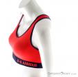 Under Armour Mid Solid Womens Sports Bra, Under Armour, Azul, , Mujer, 0001-10392, 5637535611, 190085096583, N2-07.jpg