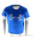 Under Armour Combo Logo SS Boys Fitness Shirt, , Blue, , Boy, 0001-10398, 5637535725, , N3-03.jpg