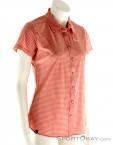 Salewa Puez Mini Check Dry Womens Outdoor Shirt, Salewa, Red, , Female, 0032-10430, 5637537723, 4053865682023, N1-01.jpg