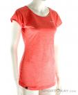 Salewa Puez Melange Dry SS Womens T-Shirt, , Pink, , Female, 0032-10431, 5637537729, , N1-01.jpg