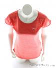 Salewa Puez Melange Dry SS Womens T-Shirt, Salewa, Pink, , Female, 0032-10431, 5637537729, 4053865681521, N3-03.jpg