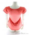 Salewa Puez Melange Dry SS Womens T-Shirt, , Pink, , Female, 0032-10431, 5637537729, , N3-13.jpg