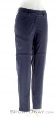 Salewa Puez 2DST W 2/1 Womens Outdoor Pants, , Blue, , Female, 0032-10433, 5637537964, , N1-01.jpg