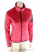 CMP Strickfleece Total Womens Outdoor Jacket, , Pink, , Female, 0006-10262, 5637539444, , N2-02.jpg