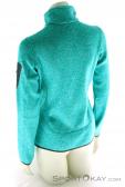 CMP Strickfleece Total Womens Outdoor Jacket, , Turquoise, , Female, 0006-10262, 5637539455, , N2-12.jpg