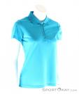 CMP Polo Womens T-Shirt, , Turquoise, , Female, 0006-10263, 5637539474, , N1-01.jpg