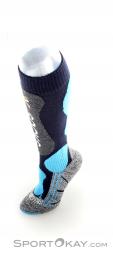 X-Bionic Ski Comfort Supersoft Women Ski Socks, , Blue, , Female, 0228-10024, 5637540591, , N3-08.jpg