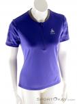Odlo Morzine Stand-Up Collar ss 1/2 Zip Womens Biking Shirt, Odlo, Purple, , Female, 0005-10086, 5637545161, 7611366231071, N2-02.jpg