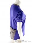 Odlo Morzine Stand-Up Collar ss 1/2 Zip Womens Biking Shirt, Odlo, Purple, , Female, 0005-10086, 5637545161, 7611366231071, N2-17.jpg