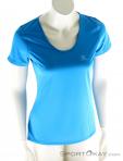 Salomon Mazy SS Tee Womens T-Shirt, Salomon, Blue, , Female, 0018-10640, 5637548252, 887850878672, N2-02.jpg