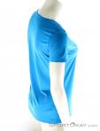 Salomon Mazy SS Tee Womens T-Shirt, Salomon, Blue, , Female, 0018-10640, 5637548252, 887850878672, N2-17.jpg