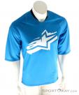 Alpinestars Totem 3/4 Jersey Bright Mens Biking Shirt, , Blue, , Male, 0187-10114, 5637548415, , N2-02.jpg