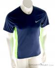 Nike Miler Dry-Fit Top Mens Running Shirt, Nike, Blue, , Male, 0026-10468, 5637549793, 820652283251, N2-02.jpg