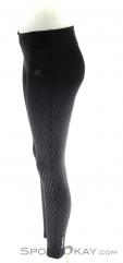 adidas D2M Long Tight Womens Fitness Pants, adidas, Black, , Female, 0002-11162, 5637552604, 4058027199371, N2-07.jpg