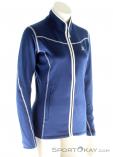 Salomon Atlantis FZ Womens Outdoor Sweater, Salomon, Blue, , Female, 0018-10646, 5637554932, 889645377605, N1-01.jpg
