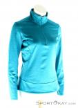 Salomon Discovery HZ Womens Ski Sweater, , Blue, , Female, 0018-10647, 5637554942, , N1-01.jpg
