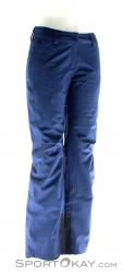 Salomon Icemania Pant Womens Ski Pants, Salomon, Blue, , Female, 0018-10648, 5637554958, 889645372556, N1-01.jpg