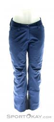 Salomon Icemania Pant Womens Ski Pants, , Bleu, , Femmes, 0018-10648, 5637554958, , N2-02.jpg