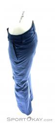 Salomon Icemania Pant Womens Ski Pants, , Bleu, , Femmes, 0018-10648, 5637554958, , N3-08.jpg
