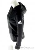 adidas Essentials Solid FZ Womens Training Sweater, , Black, , Female, 0002-11198, 5637555085, , N2-07.jpg