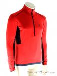 Salomon HZ Discovery Flowtech Mens Outdoor Sweater, , Red, , Male, 0018-10665, 5637555103, , N1-01.jpg