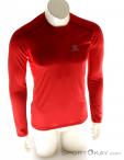 Salomon Trail Runner LS Tee Mens Shirt, Salomon, Red, , Male, 0018-10668, 5637555648, 0, N2-02.jpg