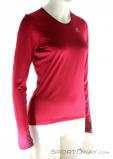 Salomon LS Lightning Womens Shirt, Salomon, Red, , Female, 0018-10675, 5637555736, 889645399355, N1-01.jpg