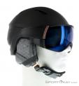 Salomon Mirage Womens Ski Helmet, , Black, , Male, 0018-10704, 5637555888, , N1-01.jpg