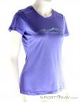 Löffler Printshirt Transtex Single Womens T-Shirt, , Purple, , Female, 0008-10450, 5637556694, , N1-01.jpg