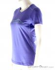 Löffler Printshirt Transtex Single Womens T-Shirt, , Purple, , Female, 0008-10450, 5637556694, , N1-06.jpg