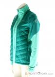 La Sportiva Atlantis JKT Womens Ski Touring Jacket, , Turquoise, , Female, 0024-10390, 5637557443, , N1-06.jpg