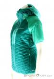 La  Sportiva Firefly Short Sleeve Womens Ski Touring Jacket, , Turquoise, , Femmes, 0024-10391, 5637557451, , N1-06.jpg