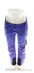 La Sportiva Zenit Pant Womens Ski Touring Pants, La Sportiva, Blue, , Female, 0024-10393, 5637557469, 8020647598427, N3-03.jpg