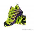Salomon XA Pro 3D Womens Scarpe da Trail Running Gore-Tex, , Green, , Female, 0018-10748, 5637559073, , N1-06.jpg