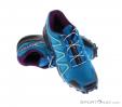 Salomon Speedcross 4 Womens Trail Running Shoes, Salomon, Blue, , Female, 0018-10752, 5637559215, 0, N2-02.jpg