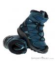 Salomon XA Pro 3D Winter TS CSWP Youth Hiking Boots, Salomon, Turquoise, , Garçons,Filles,Unisex, 0018-10760, 5637560285, 889645411002, N1-01.jpg