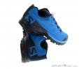Salomon Outpath GTX Mens Trekking Shoes Gore-Tex, Salomon, Blue, , Male, 0018-10763, 5637560374, 889645422749, N2-17.jpg