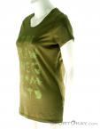 Fjällräven Alphabotanical Shirt Womens T-Shirt, Fjällräven, Verde oliva oscuro, , Mujer, 0211-10129, 5637560489, 7323450383220, N1-06.jpg