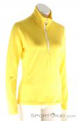 CMP Sweat HZ Womens Ski Sweater, , Yellow, , Female, 0006-10288, 5637560759, , N1-01.jpg