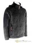 CMP Zip Hood Tricot Mens Outdoor Jacket, , Black, , Male, 0006-10278, 5637561636, , N1-01.jpg