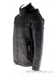 CMP Zip Hood Tricot Mens Outdoor Jacket, , Black, , Male, 0006-10278, 5637561636, , N1-06.jpg