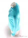 Salewa Sennes Dry L/S Womens Functional Shirt, , Turquoise, , Female, 0032-10453, 5637561650, , N3-08.jpg