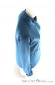 Salewa Puez Melange PL Womens Outdoor Sweater, , Blue, , Female, 0032-10456, 5637561679, , N3-18.jpg