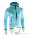 CMP Strickfleece Fix Hood Girls Outdoor Sweater, , Azul, , Niña, 0006-10283, 5637561770, , N2-02.jpg