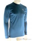 Salewa Pecol 3 Dry L/S Mens Functional Shirt, Salewa, Blue, , Male, 0032-10470, 5637561803, 4053865769267, N1-01.jpg